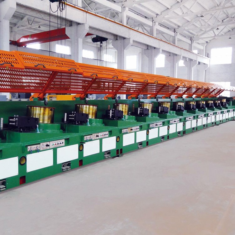 Straight wire drawing machine