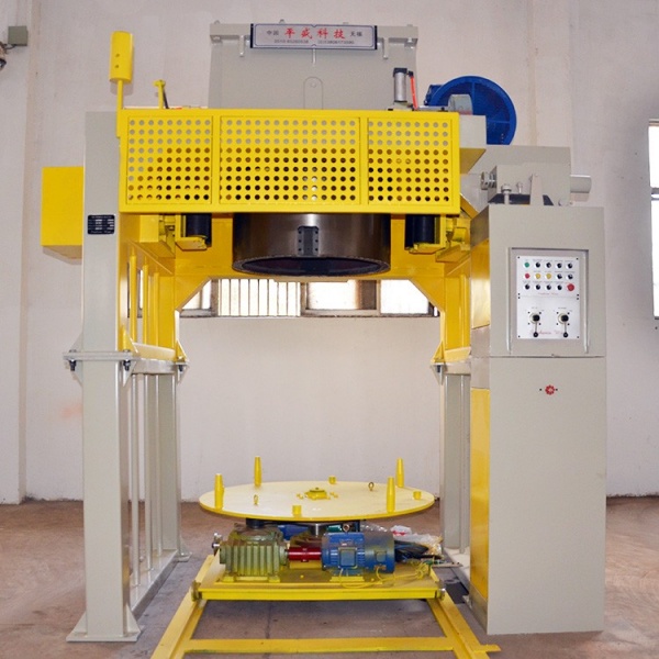 Inverted wire drawing machine