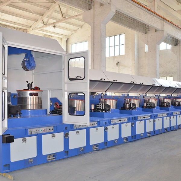 Straight wire drawing machine