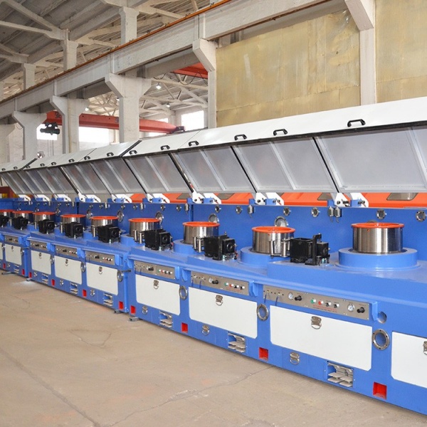 Straight wire drawing machine