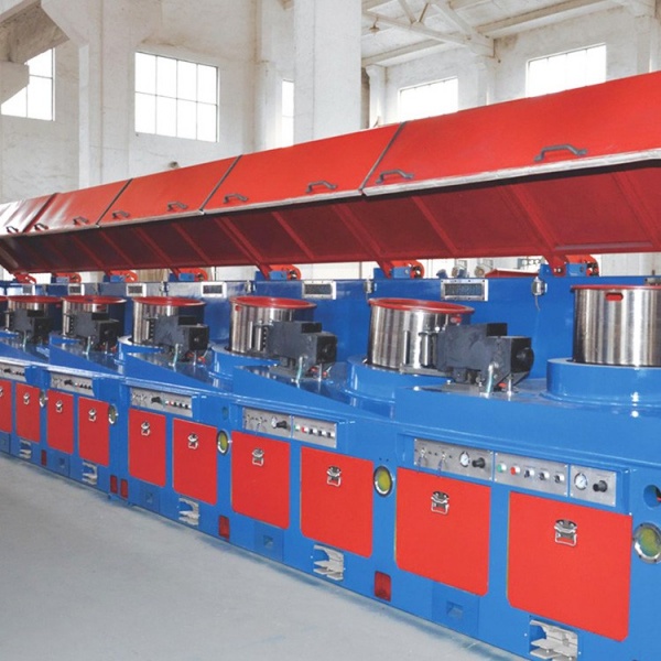 Straight wire drawing machine